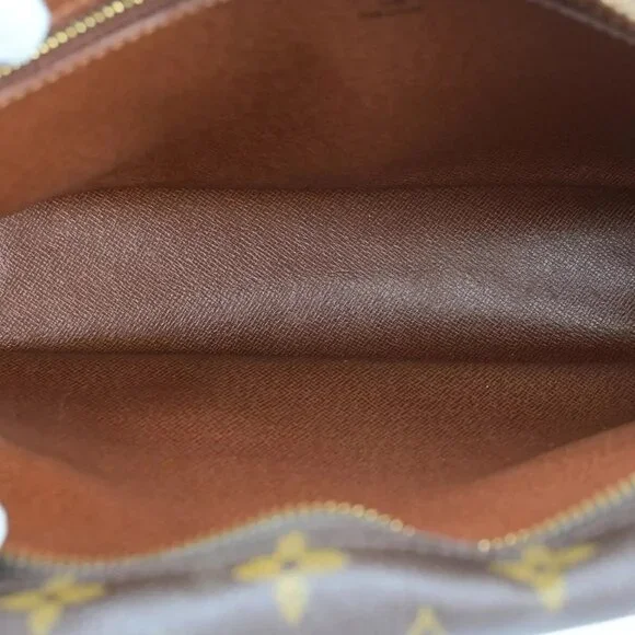 LOUIS VUITTON Trocadero 27 Shoulder Bag Monogram Leather Brown M51274 84FB236
